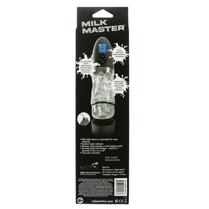 MILK MASTER EXTREME AUTOMATIC MILKER - BLACK