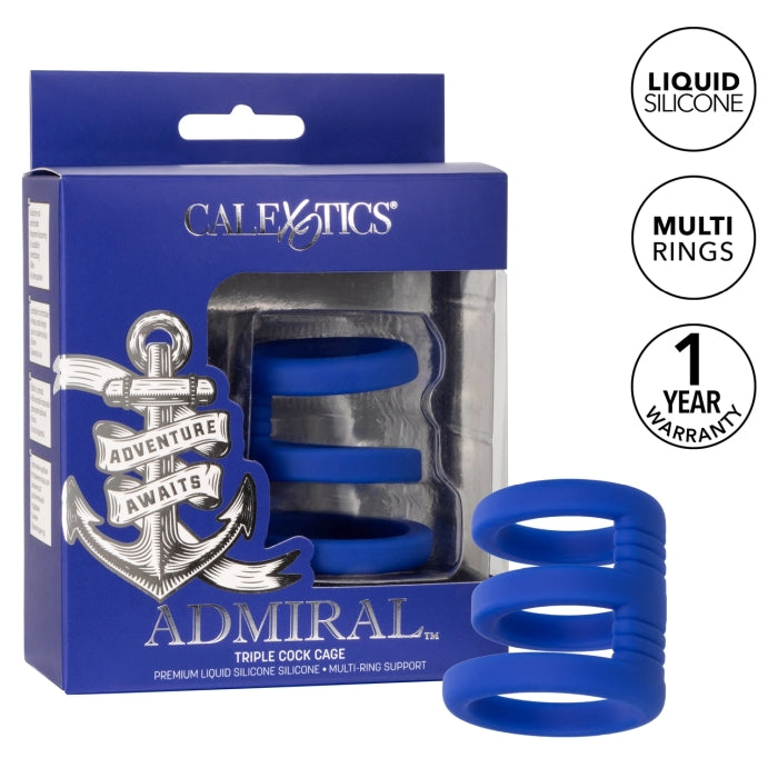 ADMIRAL TRIPLE COCK CAGE