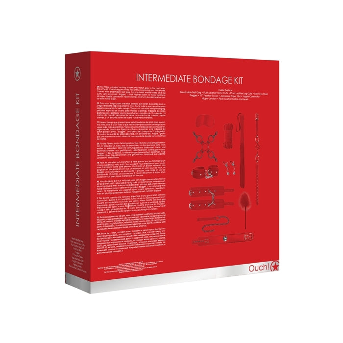 INTERMEDIATE BONDAGE KIT - RED