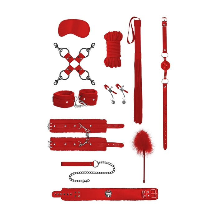 INTERMEDIATE BONDAGE KIT - RED