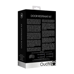 DOOR RESTRAINT SET - BLACK