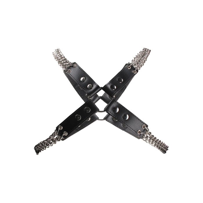 CHAIN AND CHAIN HARNESS - ONE SIZE - BLACK
