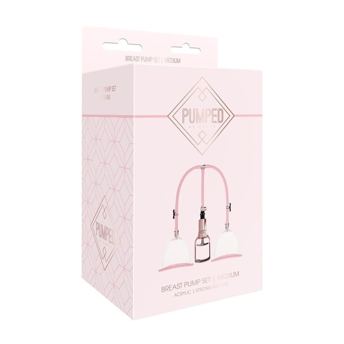 BREAST PUMP SET MEDIUM - ROSE GOLD