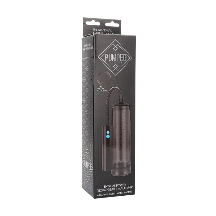 EXTREME POWER RECHARGEABLE AUTO PUMP - BLACK