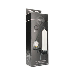 ELITE BEGINNER PUMP WITH PSI GAUGE - TRANSPARENT