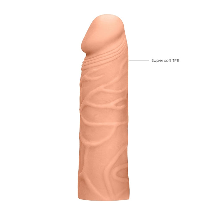 REALISTIC PENIS SLEEVE 7" / 17 CM VANILLA