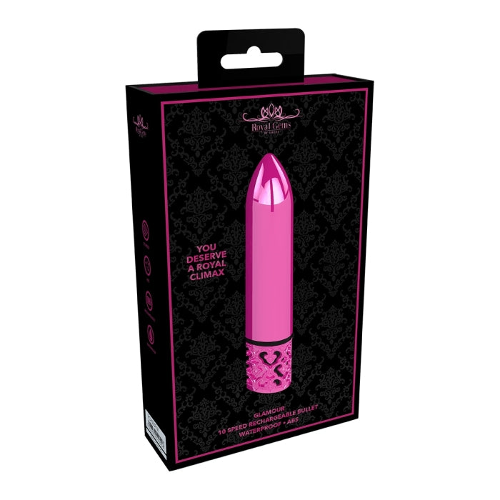 GLAMOUR - RECHARGEABLE ABS BULLET - PINK