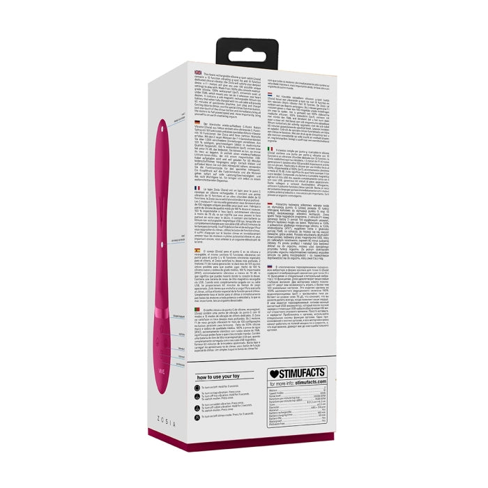 ZOSIA - CLASSIC G-SPOT RABBIT - PINK