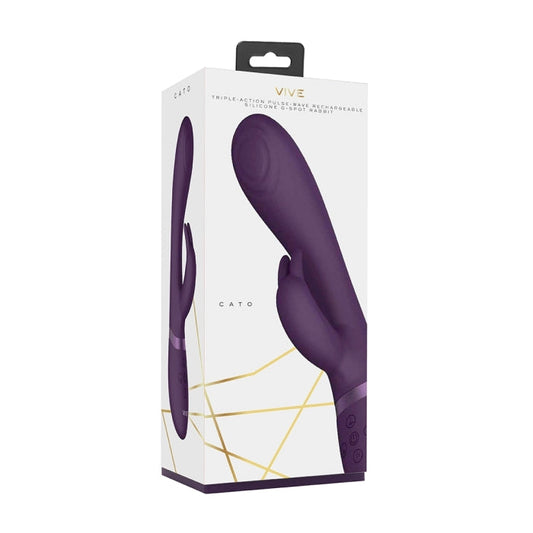 CATO - PULSE G-SPOT RABBIT - PURPLE