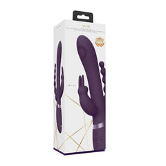 RINI - PULSE WAVE & VIBRATING DBL PENETRAT RABT - BLK