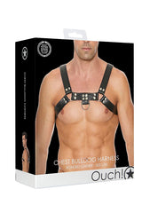 Chest Bulldog Harness – L/XL – Black