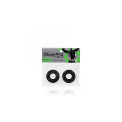 SMOOTH SILCONE BLACK 2PK (SI-95002)