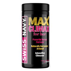 SWISS NAVY MAX CLIMAX FOR HER 60CT