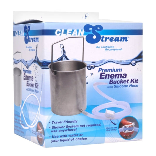 CLEANSTREAM ENEMA BUCKET WITH HOSE