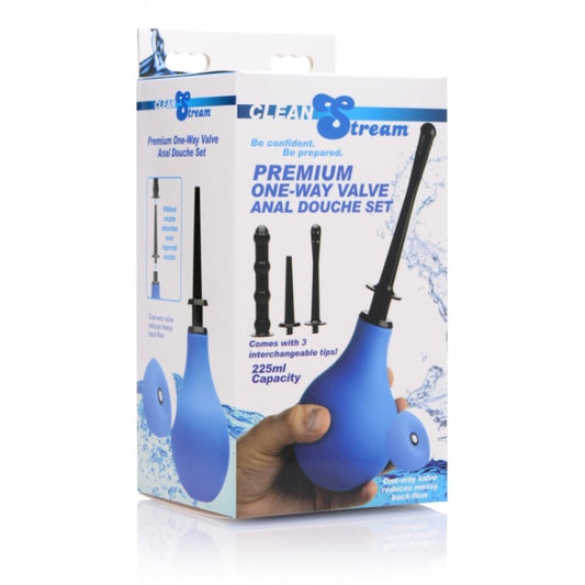 PREMIUM ONE-WAY VALVE ANAL DOUCHE SET