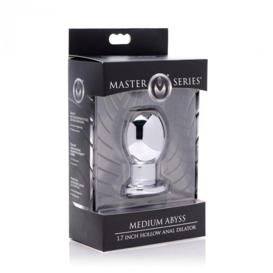 MS MED ABYSS 1.7" HOLLOW ANAL DILATOR ALUMINUM ALLOY