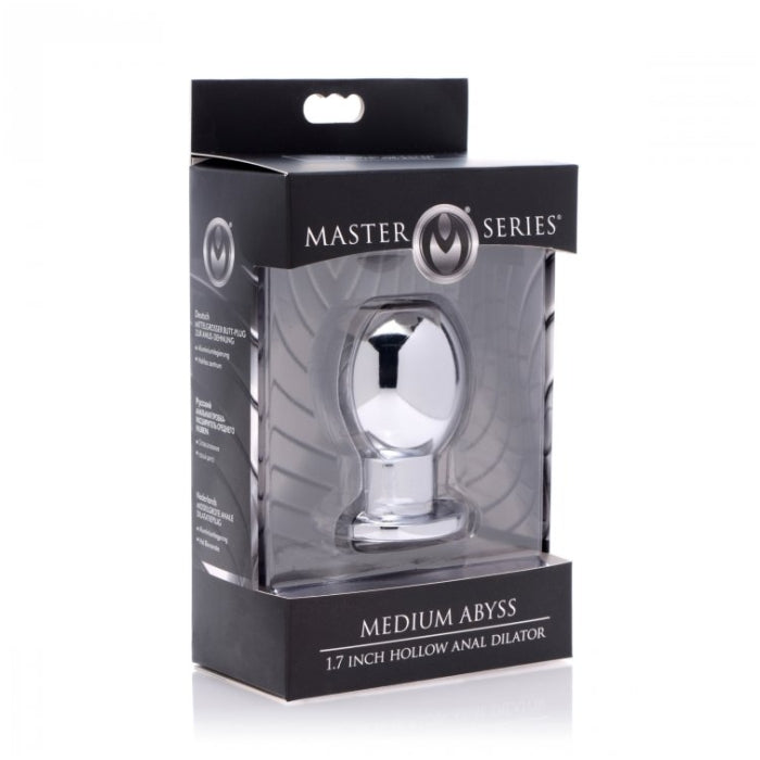 MS MED ABYSS 1.7" HOLLOW ANAL DILATOR ALUMINUM ALLOY