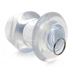MS ASS BUNG CLEAR HOLLOW ANAL DILATOR 3" - MEDIUM