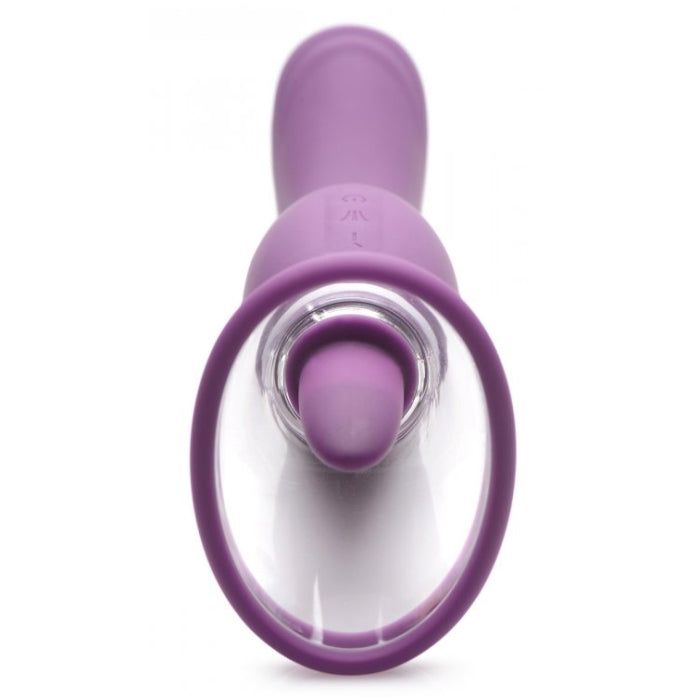 SH LICKGASM 8X LICKING & SUCKING VIBRATOR 9.5"