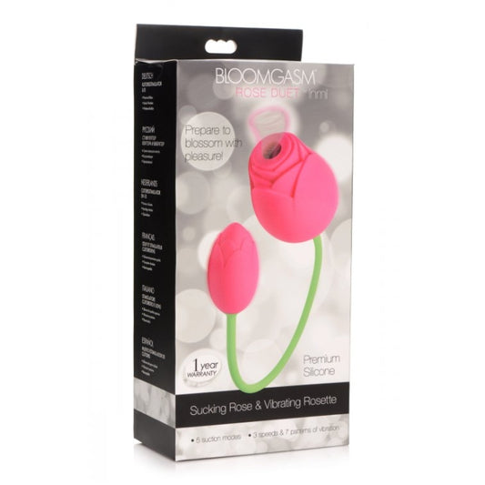 INMY BLOOMGASM ROSE DUET SUCKING & VIBRATING