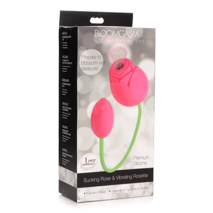 INMY BLOOMGASM ROSE DUET SUCKING & VIBRATING
