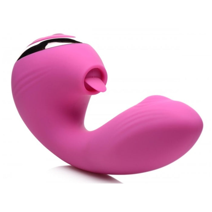 IN 10X LICKING G-THROB RECHARGE SILICONE VIBRATOR