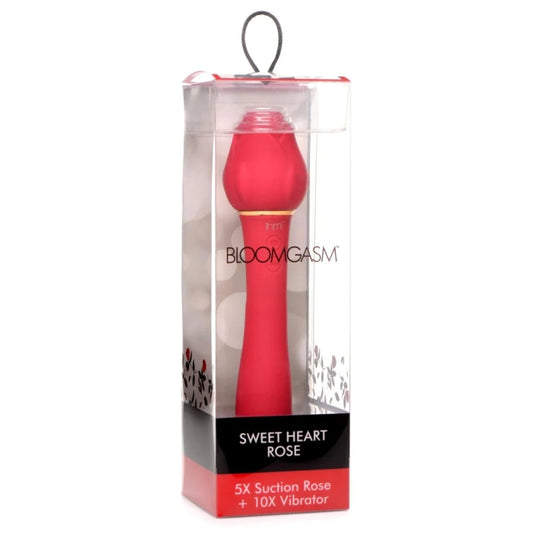 IN BLOOMGASM SWEET HEART ROSE 5X SUCTION ROSE + 10X VI