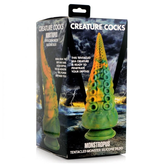 CC MONSTROPUS TENTACLED MONSTER SILICONE DILDO