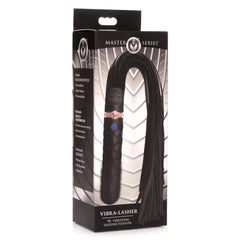 MS VIBRA-LASHER 9X VIBRATING SILCONE DILDO FLOGGER