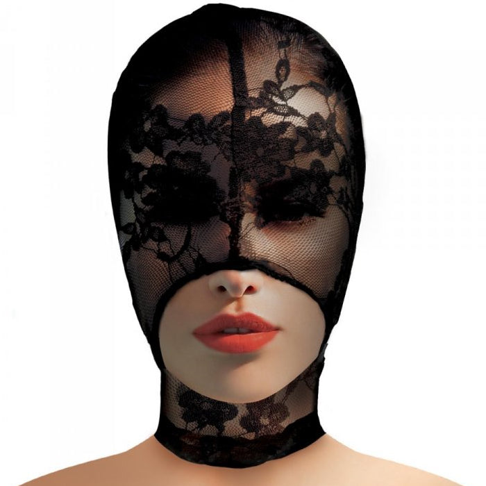 LACE SEDUCTION LACE BONDAGE HOOD