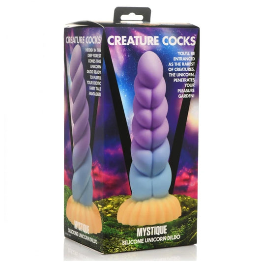 CC MYSTIQUE SILICONE UNICORN DILDO