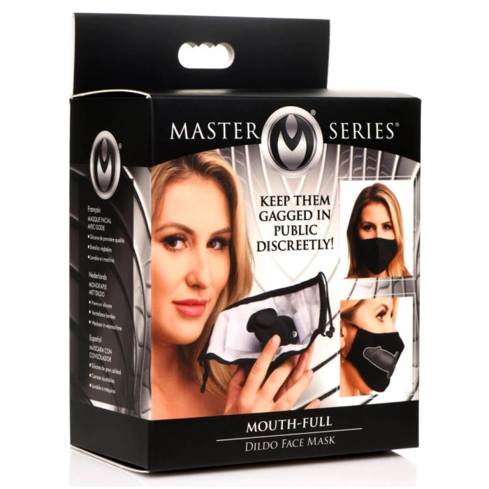 MS MOUTH-FULL DILDO FACE MASK