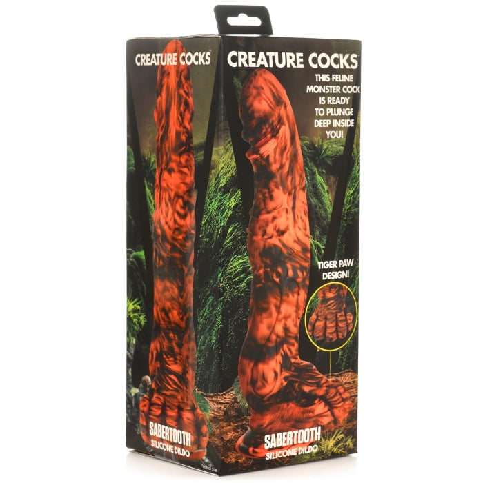 CC SABERTOOTH SILICONE DILDO