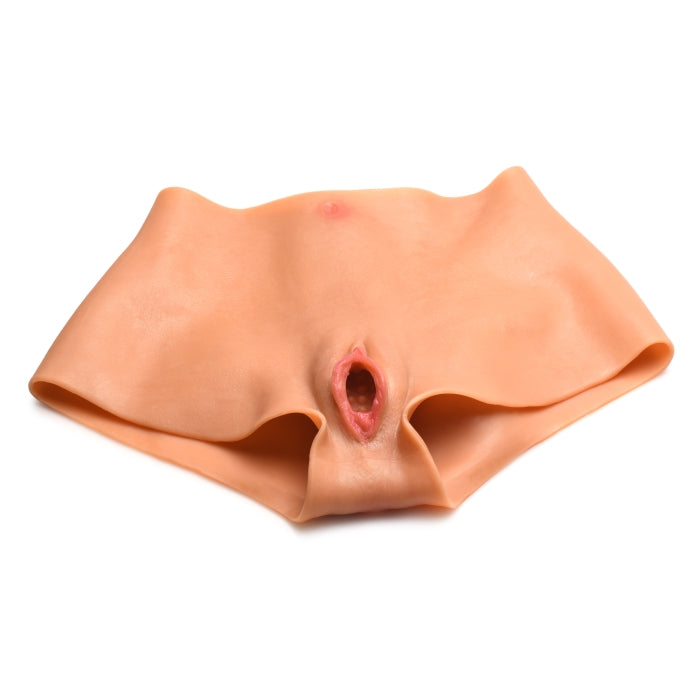 PUSSY PANTIES SILICONE VAGINA + ASS PANTIES - SMALL