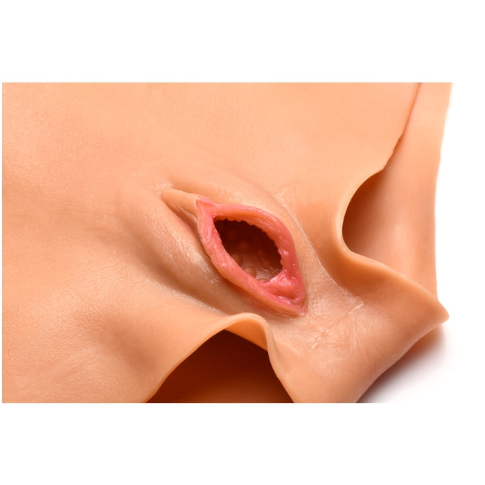 PUSSY PANTIES SILICONE VAGINA + ASS PANTIES - SMALL