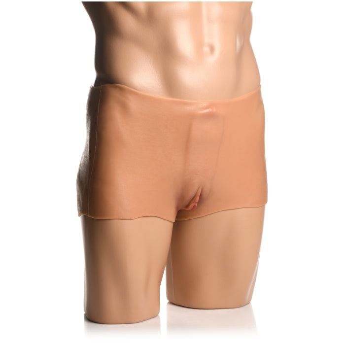 PUSSY PANTIES SILICONE VAGINA + ASS PANTIES - SMALL