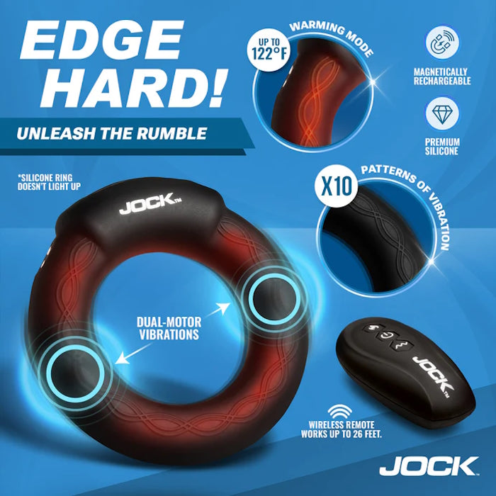 RUMBLER 1.8" VIBE & WARMING C-RING