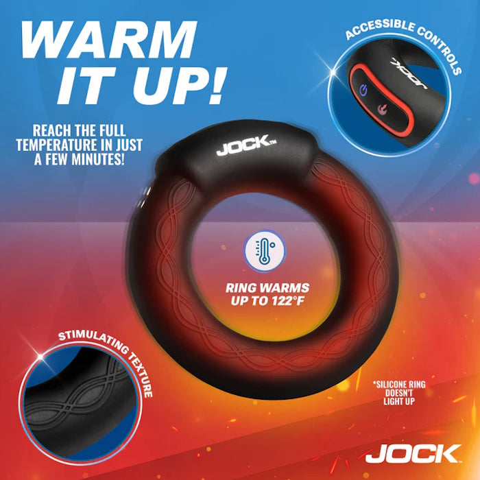 RUMBLER 1.8" VIBE & WARMING C-RING