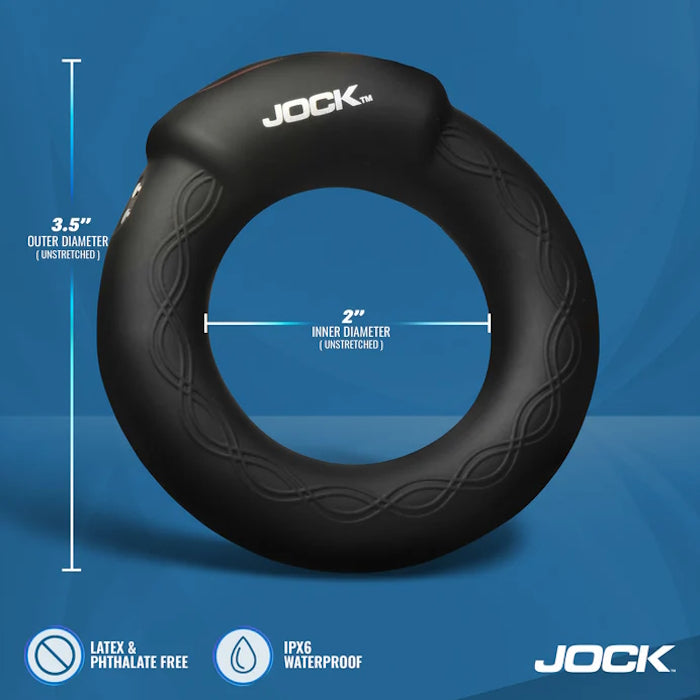 RUMBLER 2" VIBE & WARMING C-RING