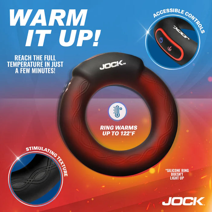 RUMBLER 2" VIBE & WARMING C-RING