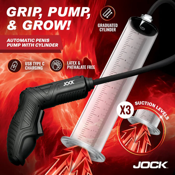 PENIS PUMP W/ CYLINDER POWER PUMPER AUTOMATIC