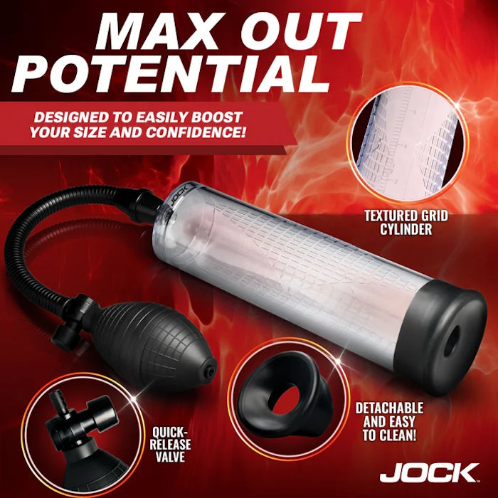 PENIS PUMP W/ BULB AMP UP
