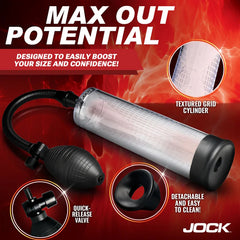 PENIS PUMP W/ BULB AMP UP