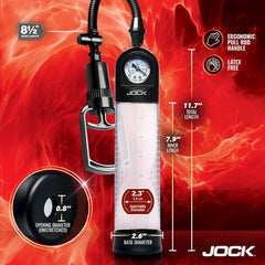 GAUGE PENIS PUMP W/ PULL ROD PUMP UP