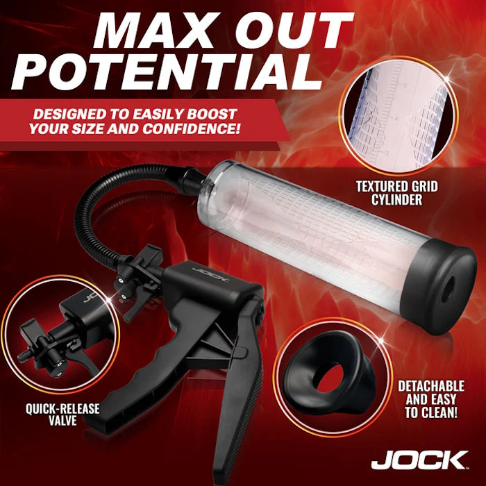 PENIS PUMP W/ TRIGGER HANDLE AMP UP