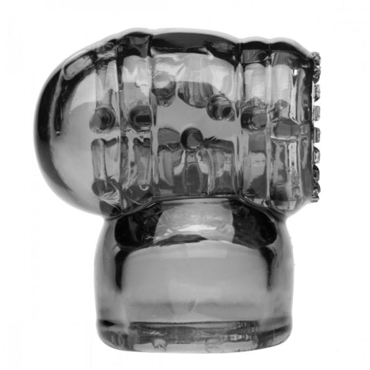 CHARCOAL VIBRA-CUP HEAD STIMULATOR ATTACHMENT BULK