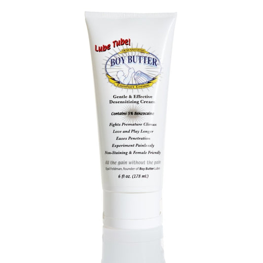 BOY BUTTER DESENSITIZING FORMULA 6 OZ [LUBE TUBE]
