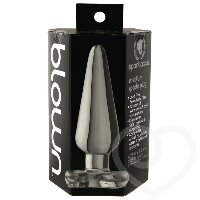 TAPERED ANAL PLUG MEDIUM BLACK