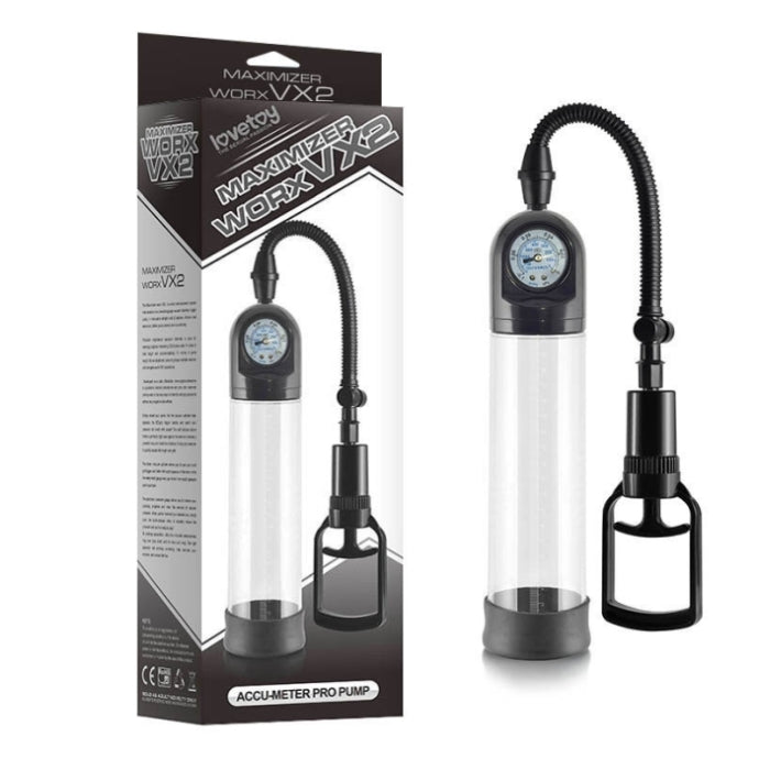 MAXIMIZER WORXVX2 ACCU-METER PUMP - BLACK
