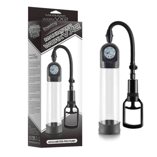 MAXIMIZER WORXVX2 ACCU-METER PUMP - BLACK